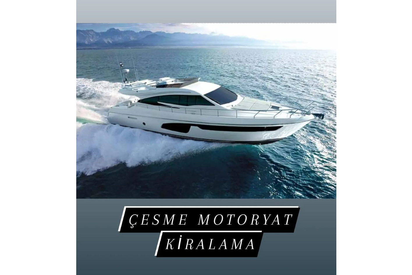 Nirvana Çeşme Tekne Turu Motoyat Kiralama